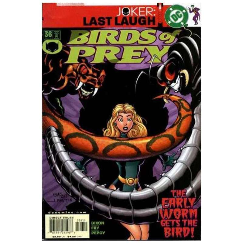 Birds of Prey (1999 series) #36 in Near Mint condition. DC comics [j~