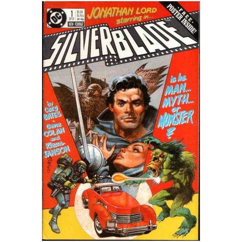 Silverblade #1 in Near Mint + condition. DC comics [x;