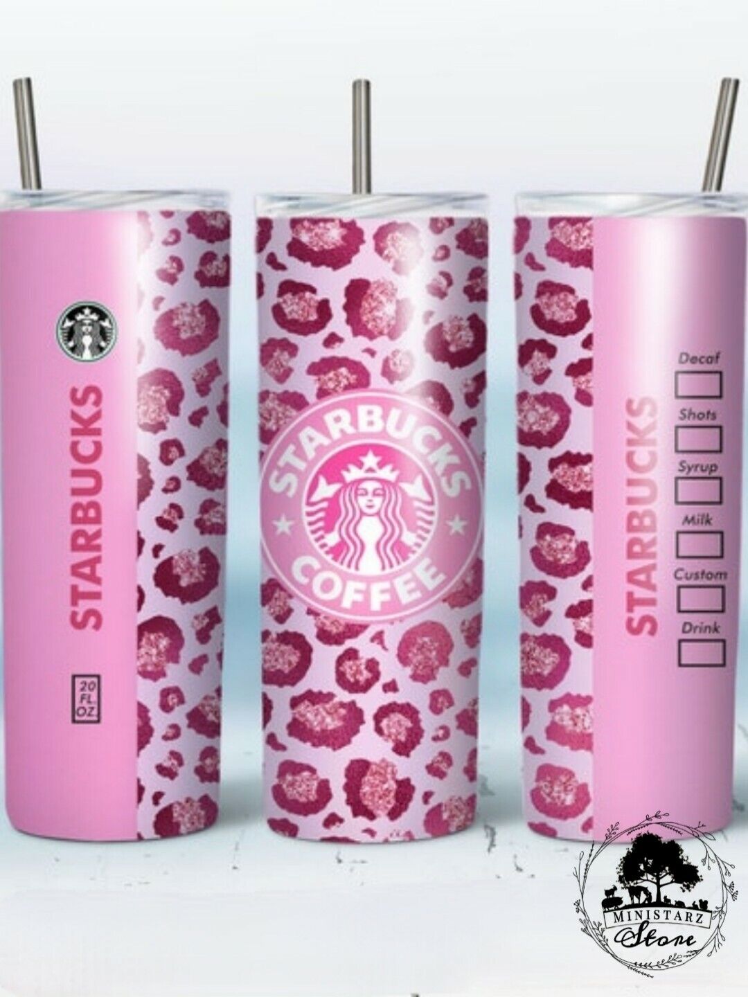 Starbucks Pink Glitter Tumbler