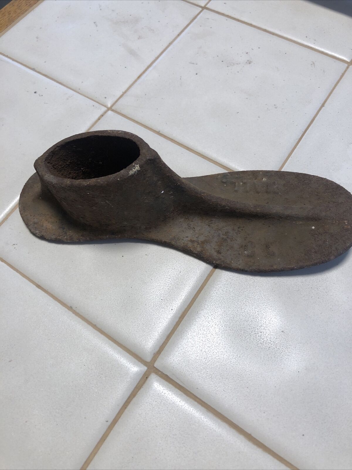 Antique Vintage Cast Iron Children’s Shoe Cobbler Rustic Charm Rare Collectible