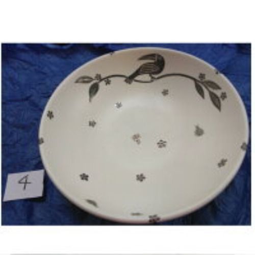 Emilia Castillo  Plate Bowl Dish Bird Design 17cm Mexico 014 engraved
