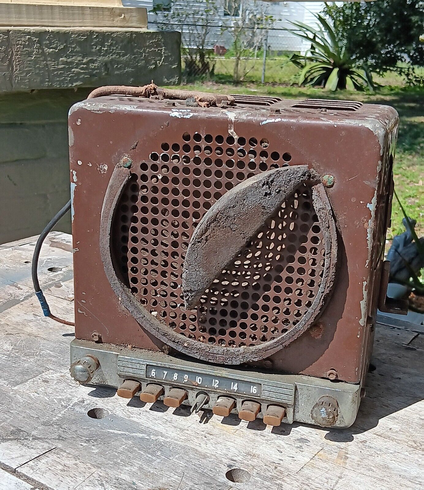 Antique Packard Motor Car Radio PA382042 for Parts or Restoration