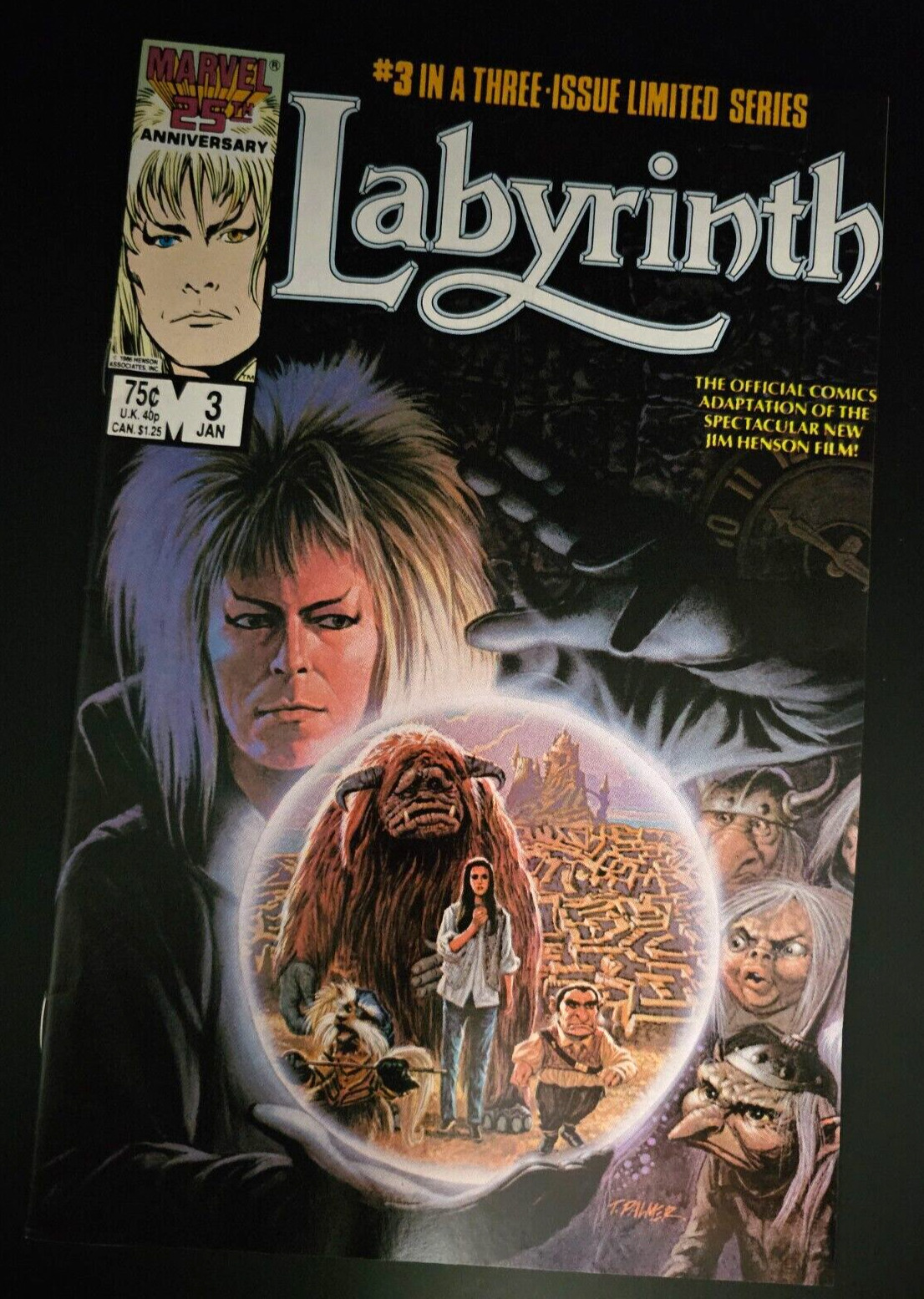 Labyrinth : The Movie No. 3 1987 Marvel Comics Henson Buscema Sid Jacobson RAW