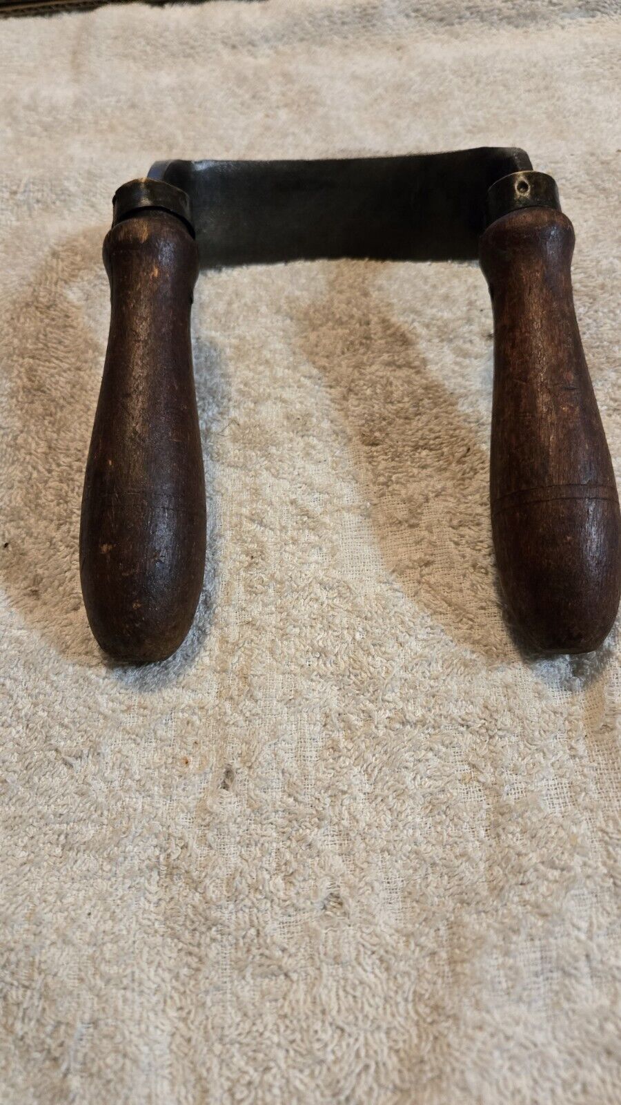 Vintage Antique Unbranded  Woodworking Concave Gauge Tool