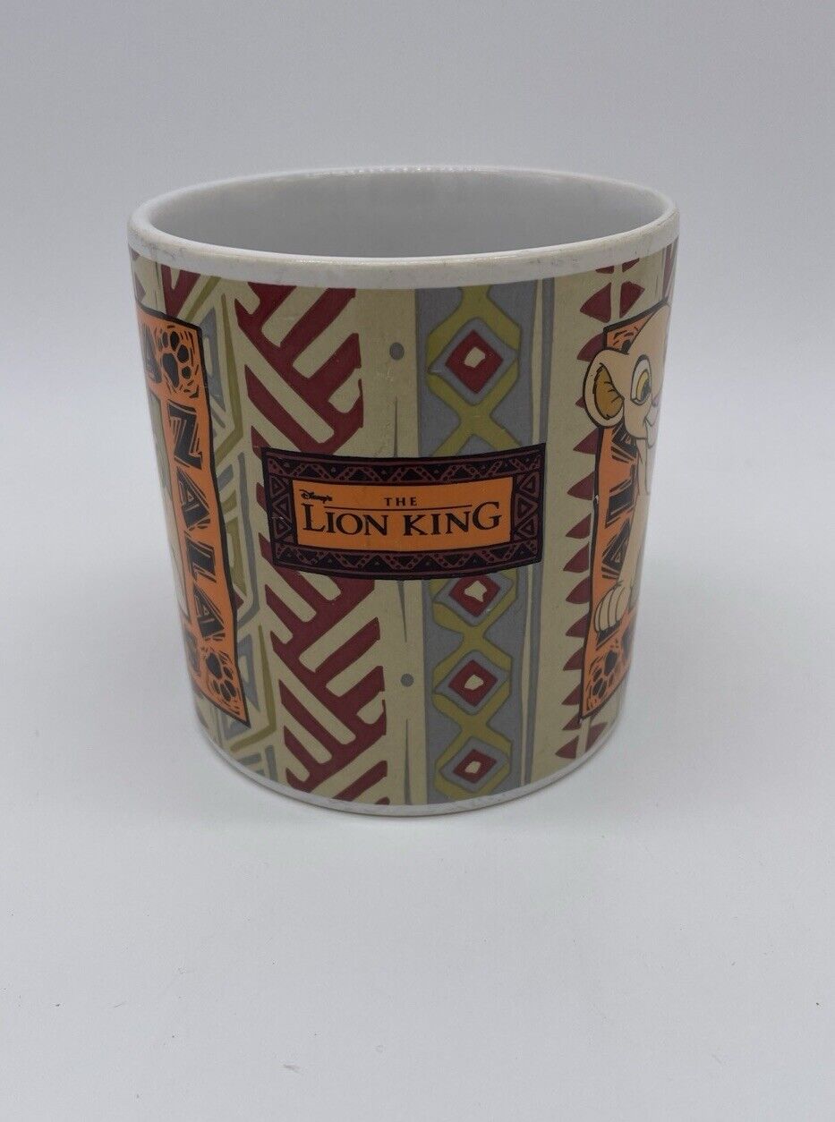 Vintage - Disney Lion King Mug - Simba & Nala