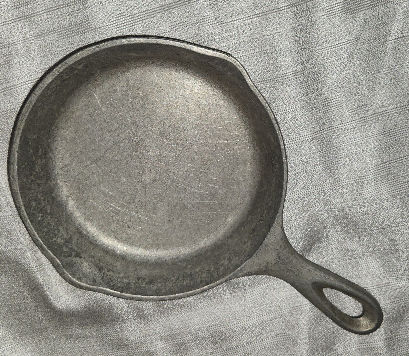 Vintage Cast Aluminum Frying Pan Skillet Made In USA - 6-3/8\