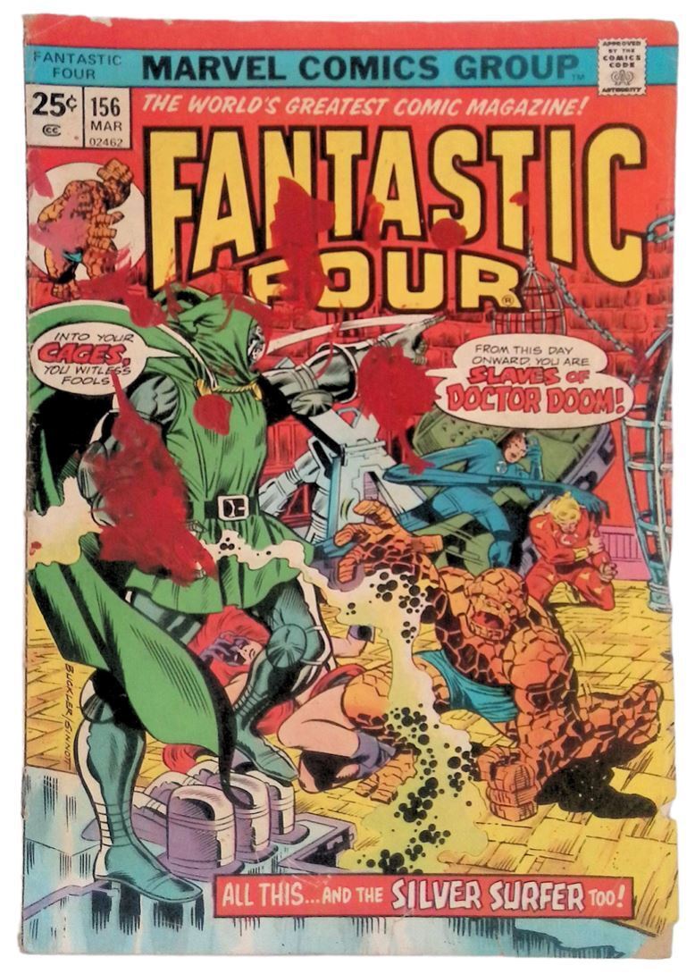 Fantastic Four #156 Direct Edition Cover (1961-1996) Marvel Comics