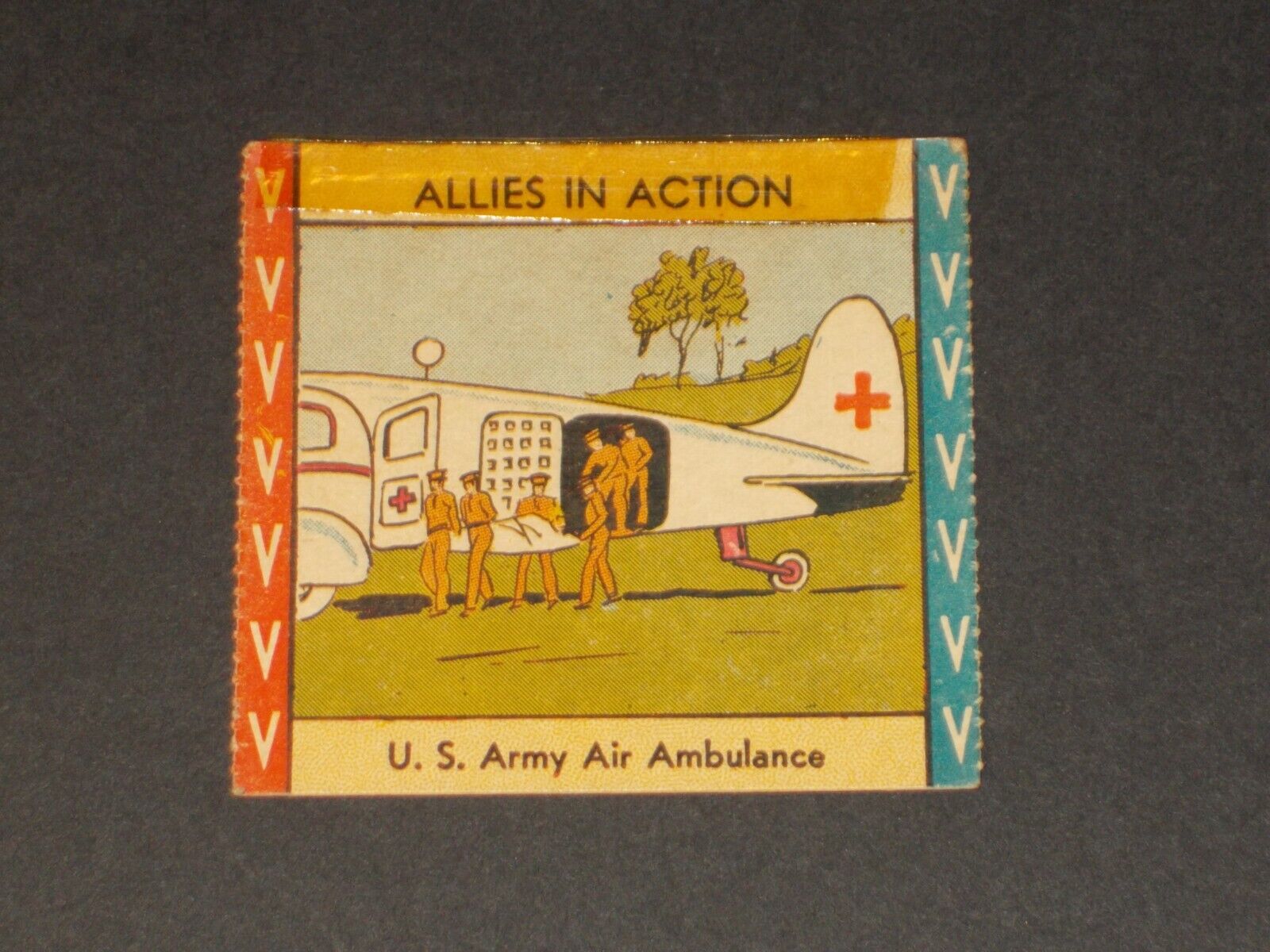 Allies In Action (WH Brady Co) (R11), #152, VERY NICE Card  SCARCE HIGH NUMBER