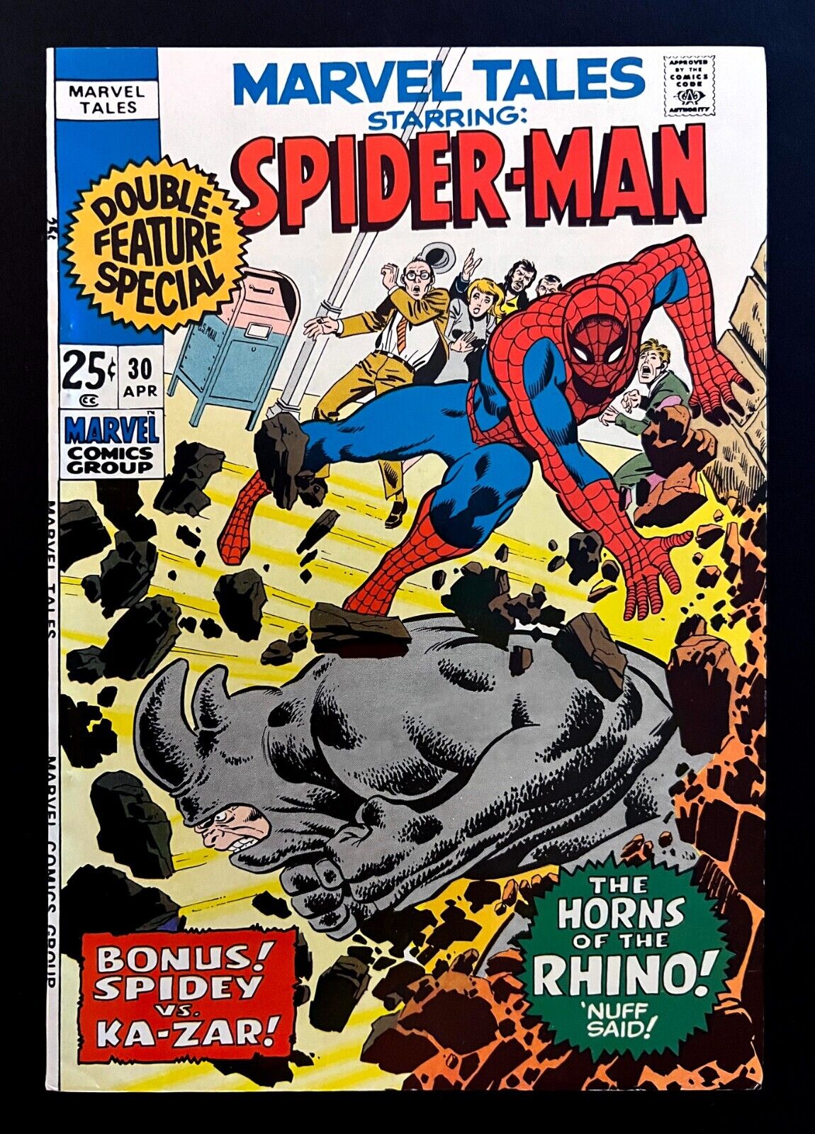 MARVEL TALES SPIDER-MAN #30 Hi-Grade ASM 41, 58 + New Angel Story Marvel 1971