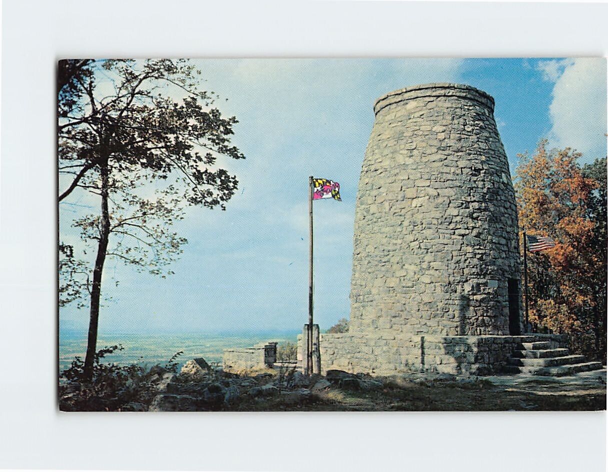 Postcard First Monument to George Washington Boonsboro Maryland USA