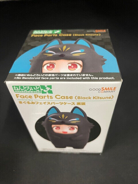 Good Smile Company Nendoroid Black Kitsune Face Parts Case NEW