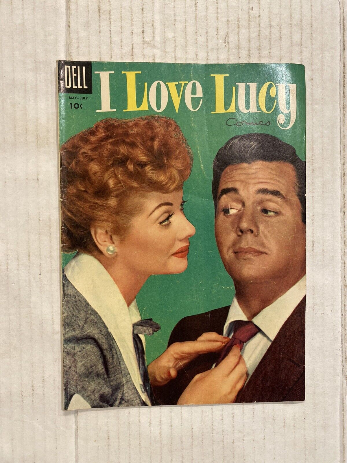 1955 Dell Comic  I LOVE LUCY comic book NO. 6