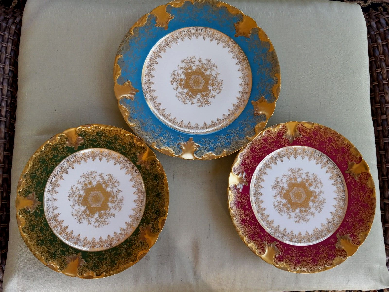 Antique Porcelain Plate LIMOGES
