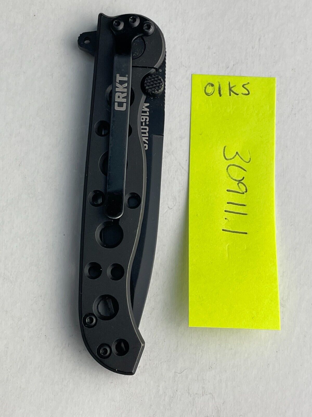 CRKT M16-01KS Carson Design Folding Pocket Knife Black Blade