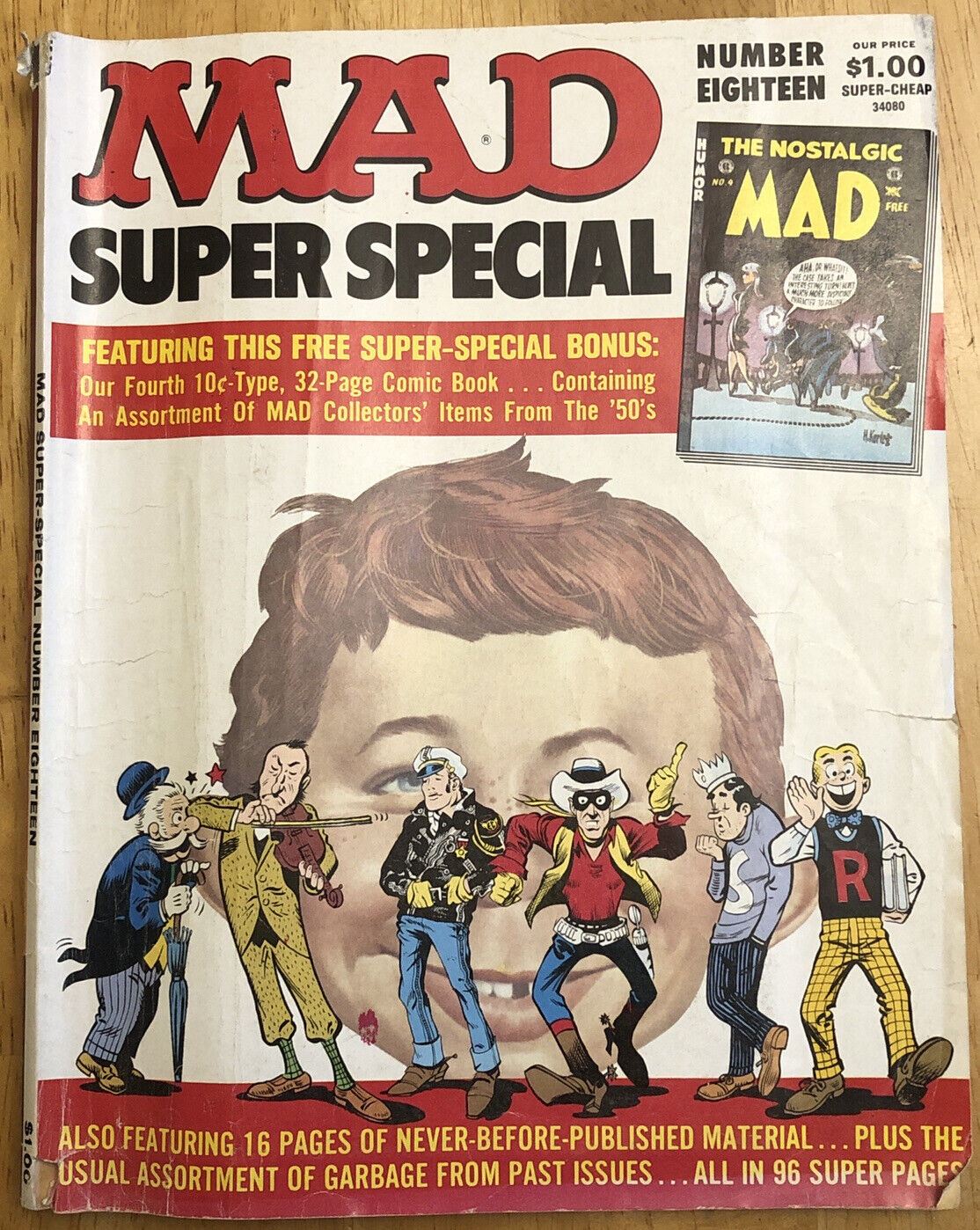 1975 MAD SUPER SPECIAL Magazine #18 w/ Insert