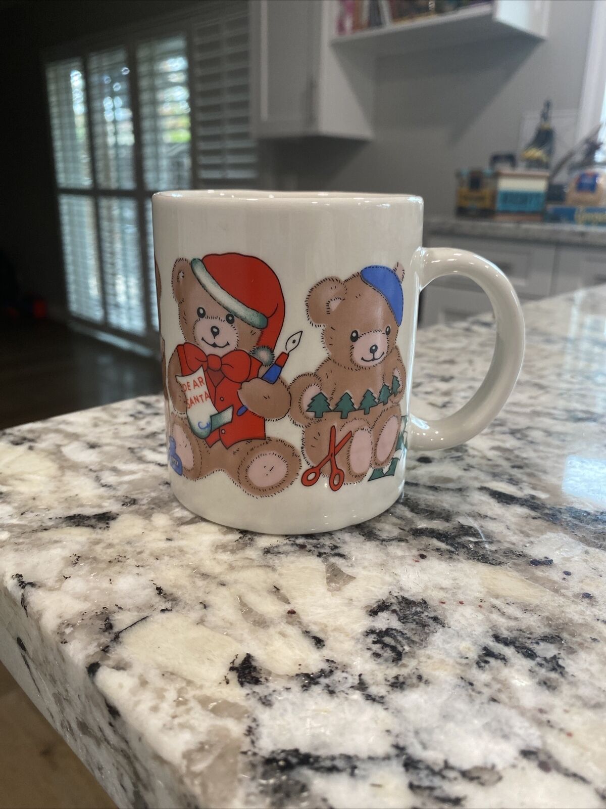 Finest Ceramics Christmas Bears Coffee Mug