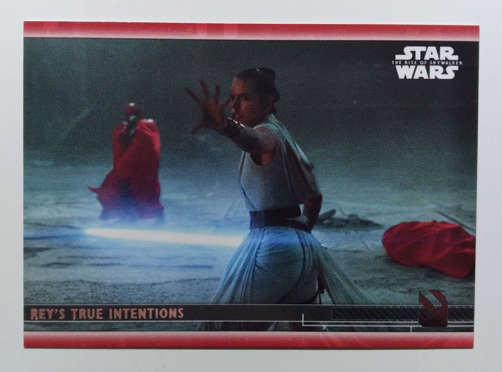 2020 Topps Star Wars The Rise of Skywalker  Rey\'s True Intentions Red /199 #79