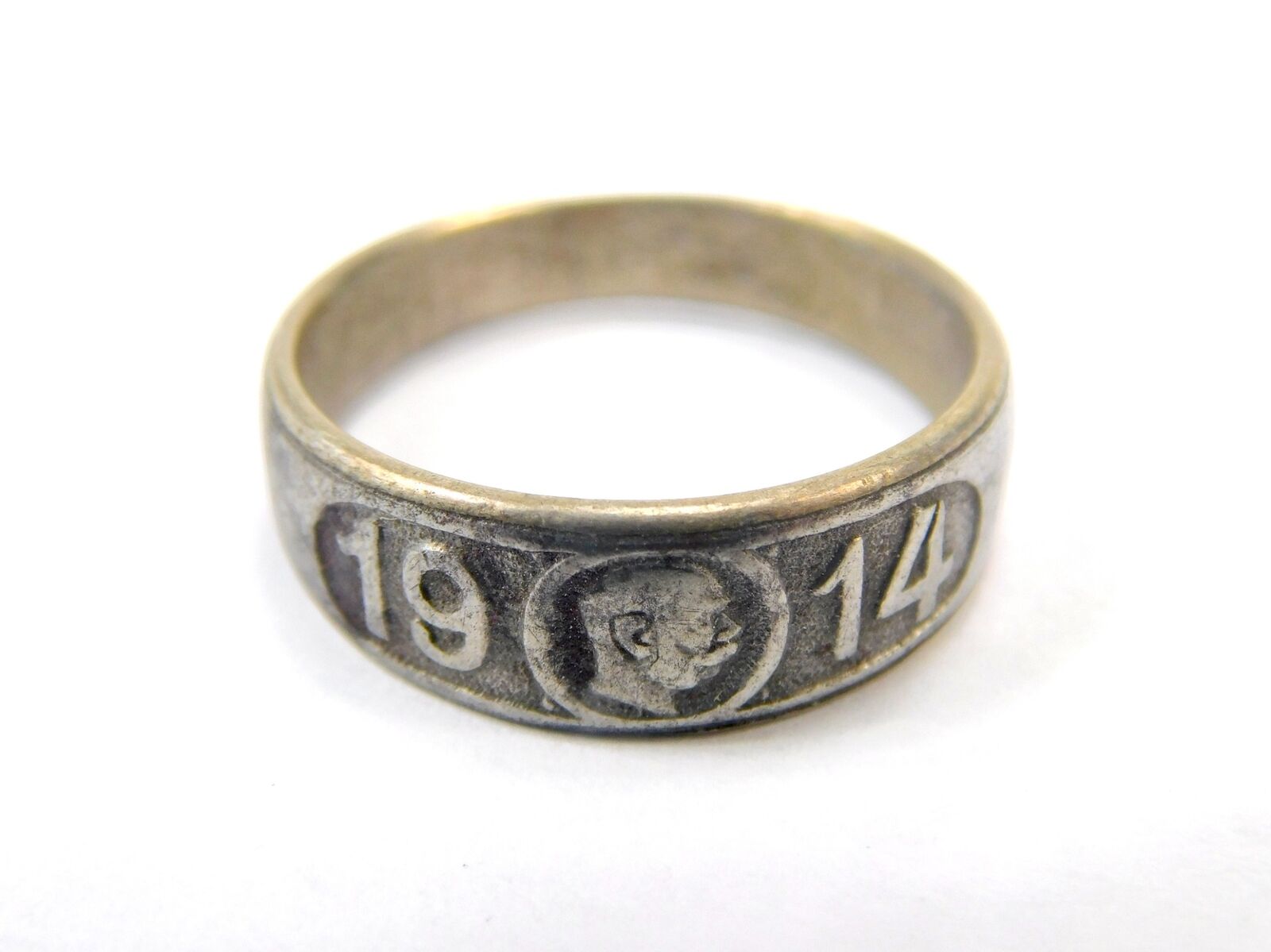German Germany Antique Old WW1 Patriotic Ring Jewelry t