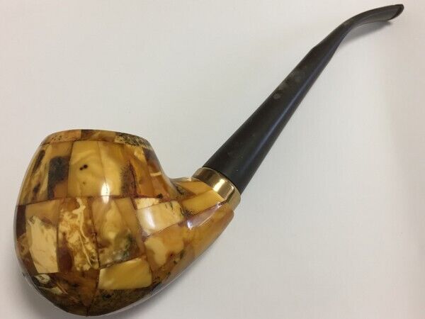 royal amber extra large pipe