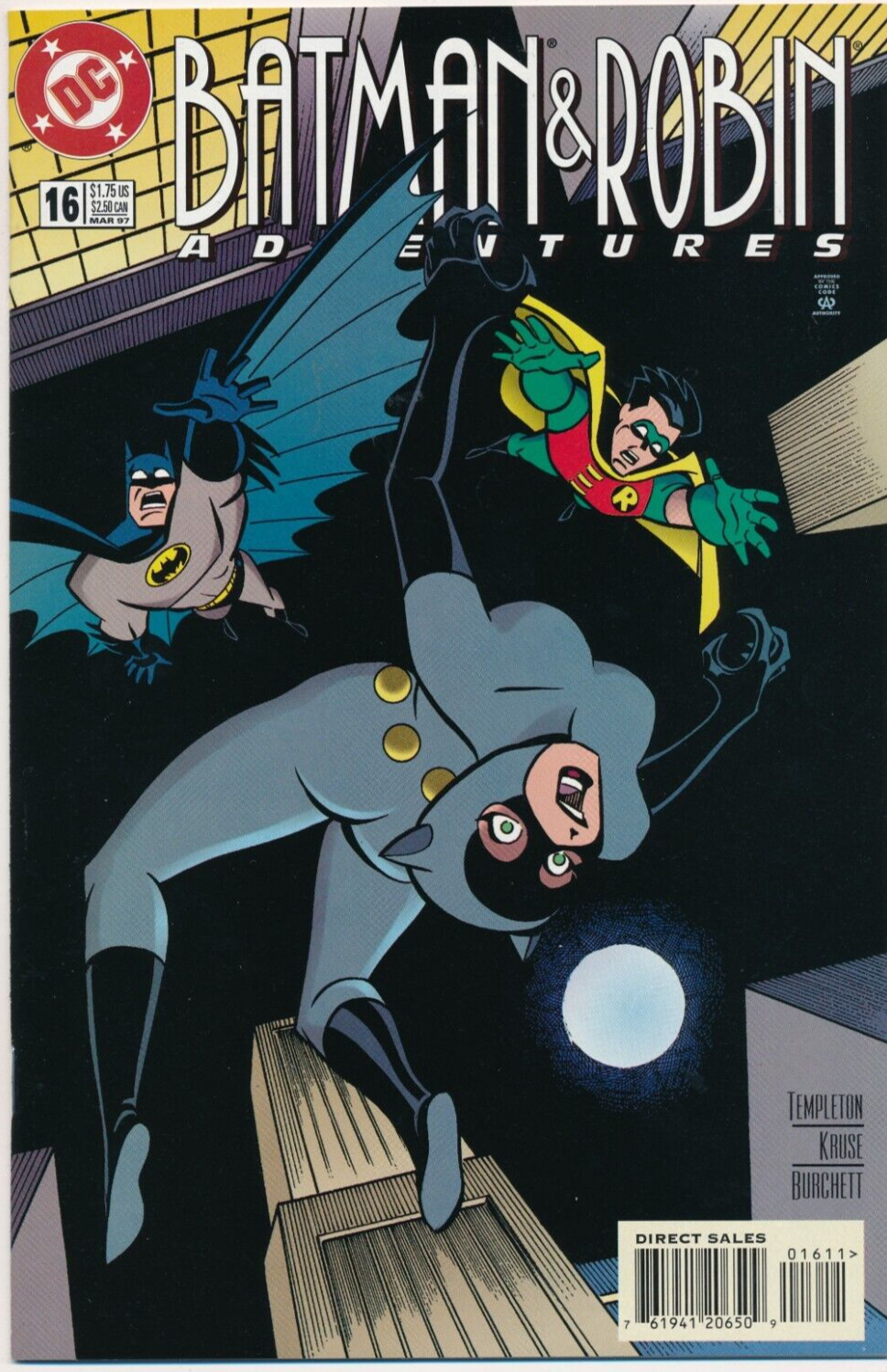 The Batman & Robin Adventures (DC, 1995 series) #16 NM