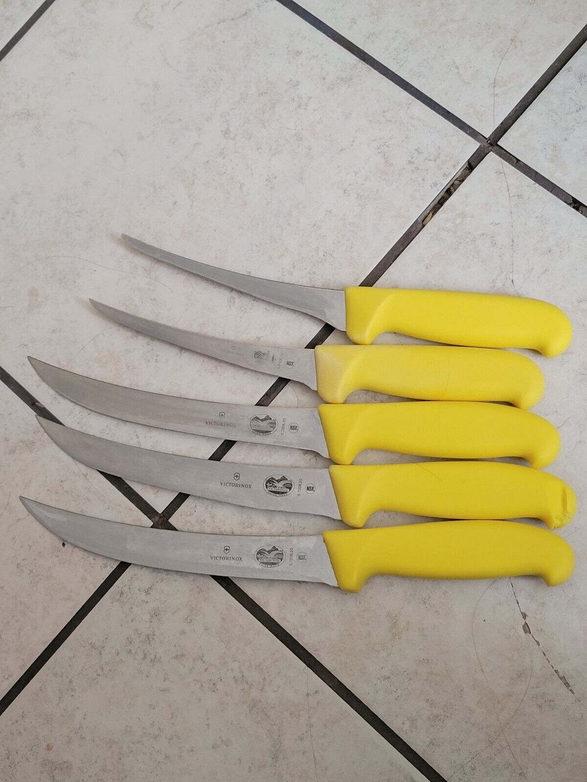 lot of 6 victorinox Butcher Knives 