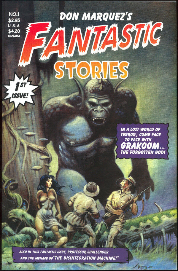 FANTASTIC STORIES,  issue #1, by Don Marquez