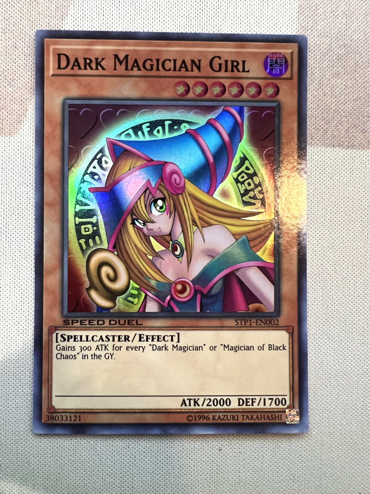 Dark Magician Girl Super Rare STP1-EN002