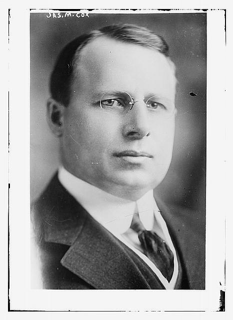 James Middleton Cox,1870-1957,Governor of Ohio,US Representative,Democrat