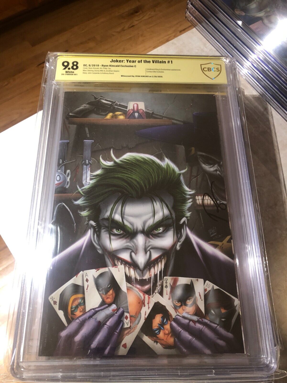 Joker: Year of the Villain #1 - CBCS 9.8 Graded - Ryan Kincaid Signed - CE Excl.