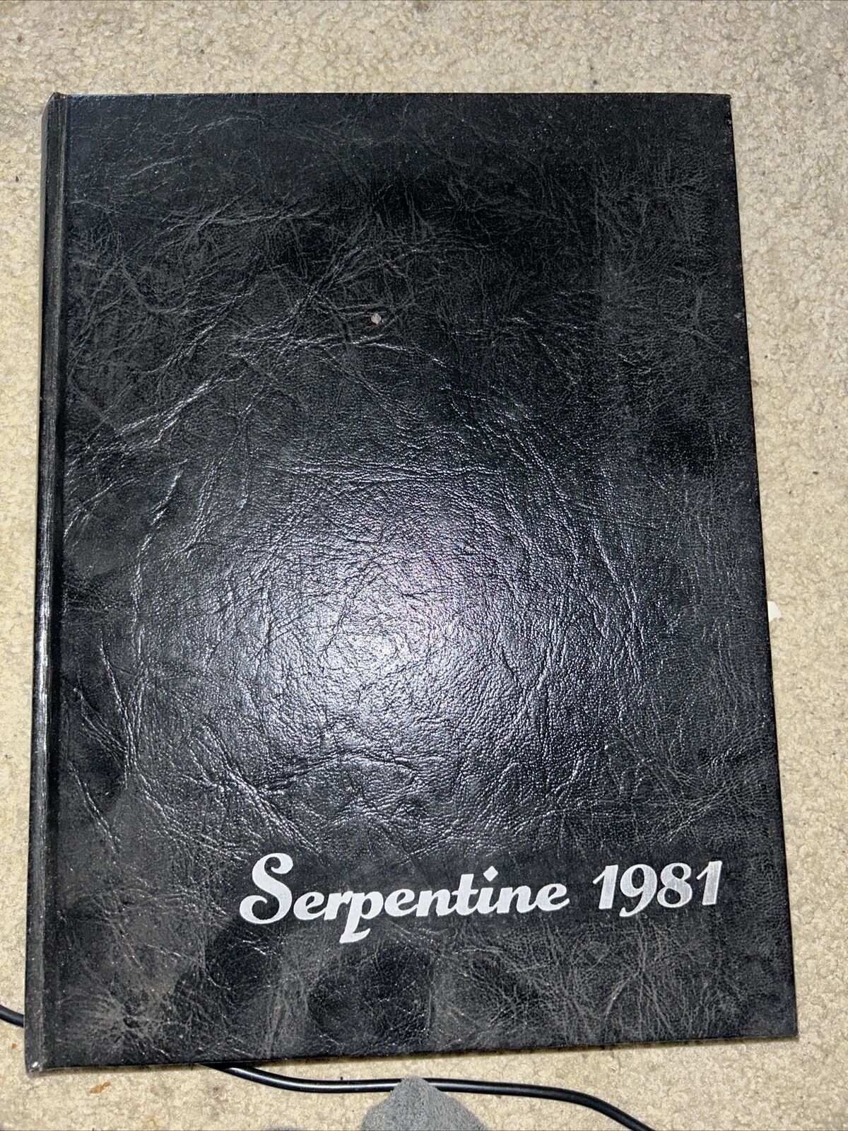 Vintage West Chester State College Yearbook 1981 Serpentine.  Pennsylvania Pa