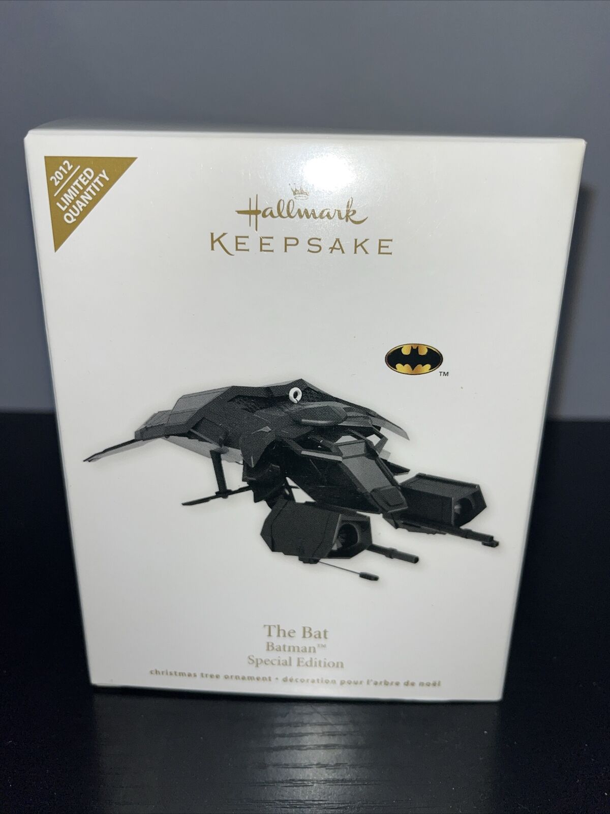 2012 Hallmark Keepsake The Bat Batman Limited Special Edition Ornament