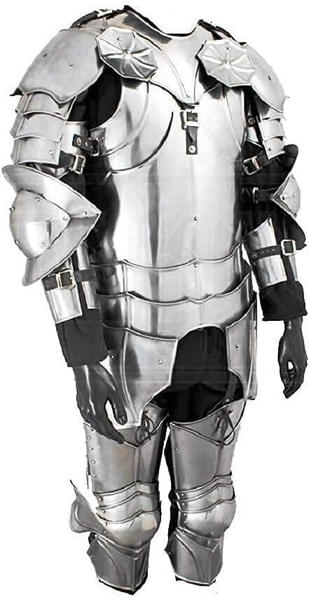 Iotcarmoury LARP Suit Of Armor- Gothic wearable Suit Of Armor IR0122