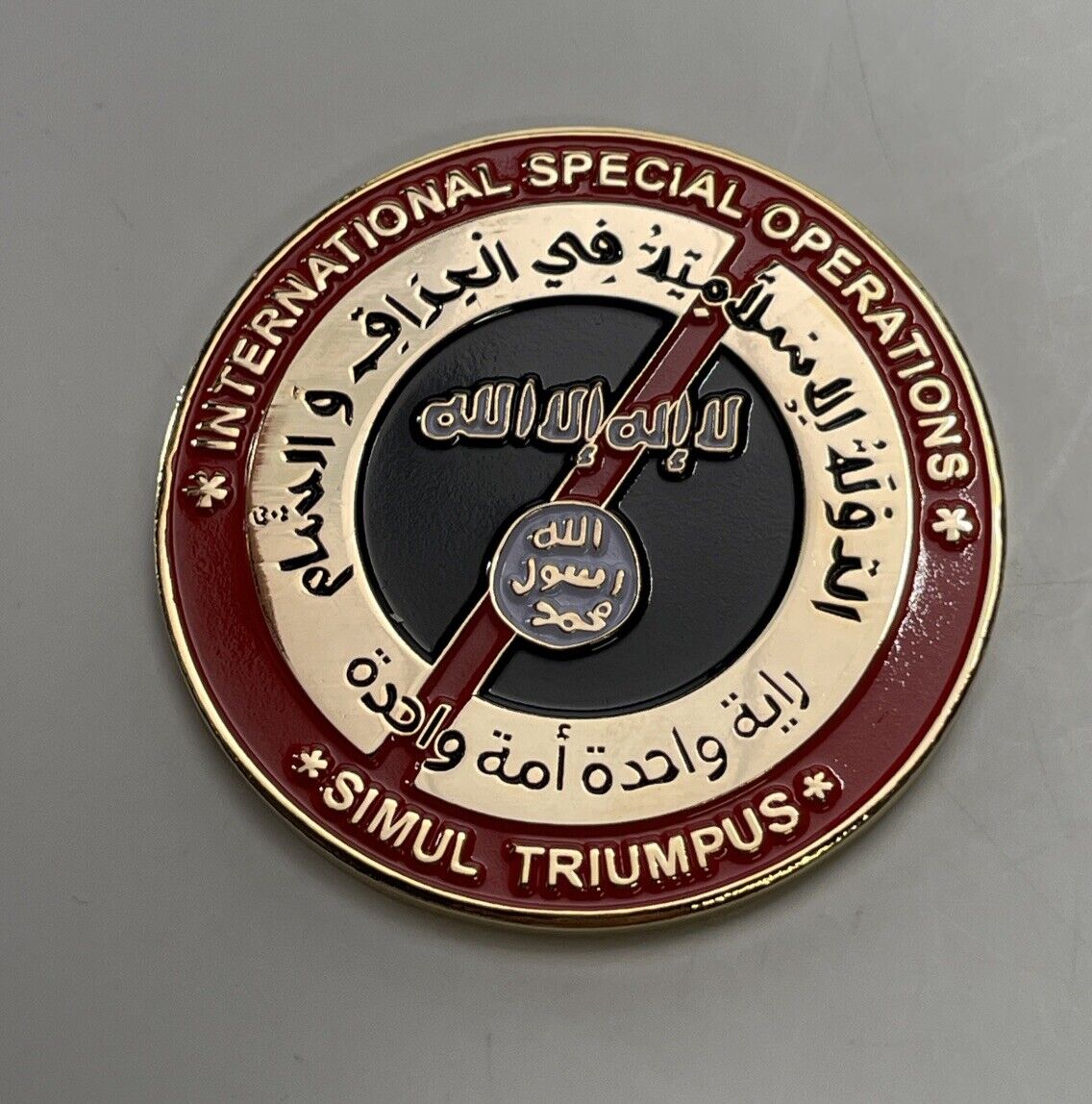 International Special Operations Simul Triumpus NSA CIA GCHQ SIS Challenge Coin