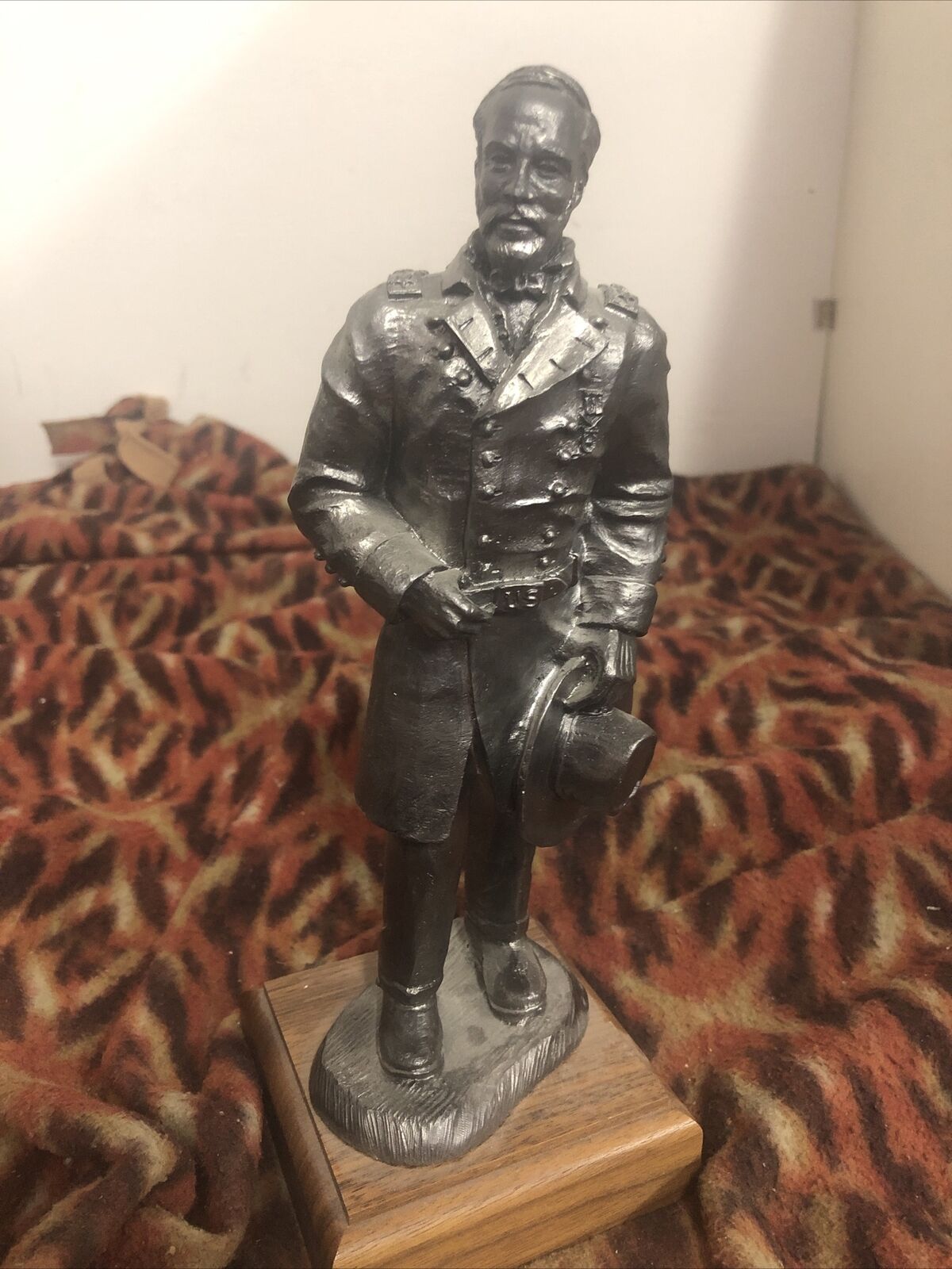 General William Tecumseh Sherman Pewter Statue Ricker Civil War Limited Ed