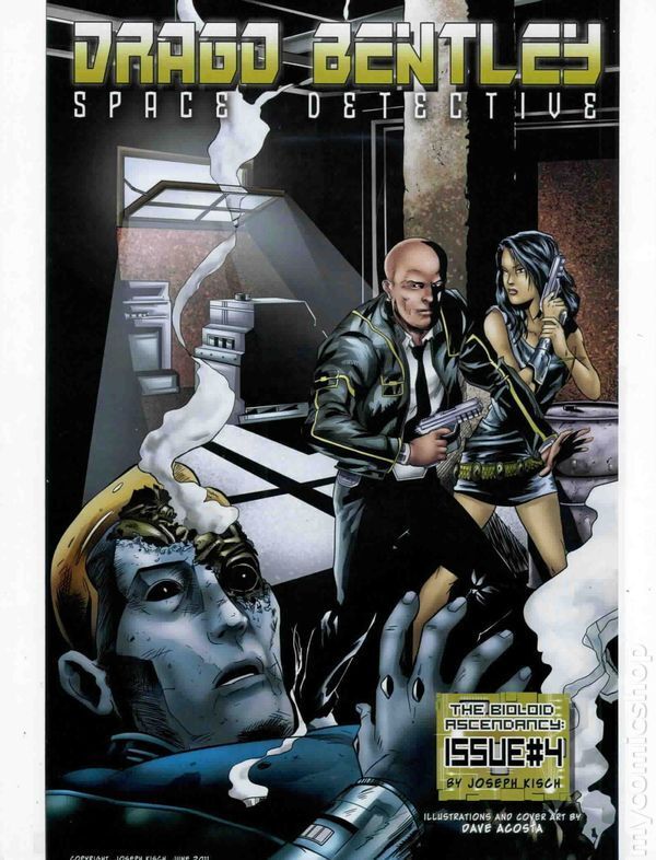 Drago Bentley Space Detective #4 VF 2011 Stock Image