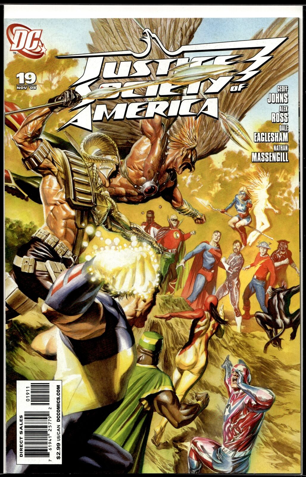 2008 Justice League of America #19 DC Comic