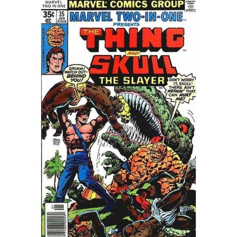 Marvel Two-In-One (1974 series) #35 in Very Fine condition. Marvel comics [z`