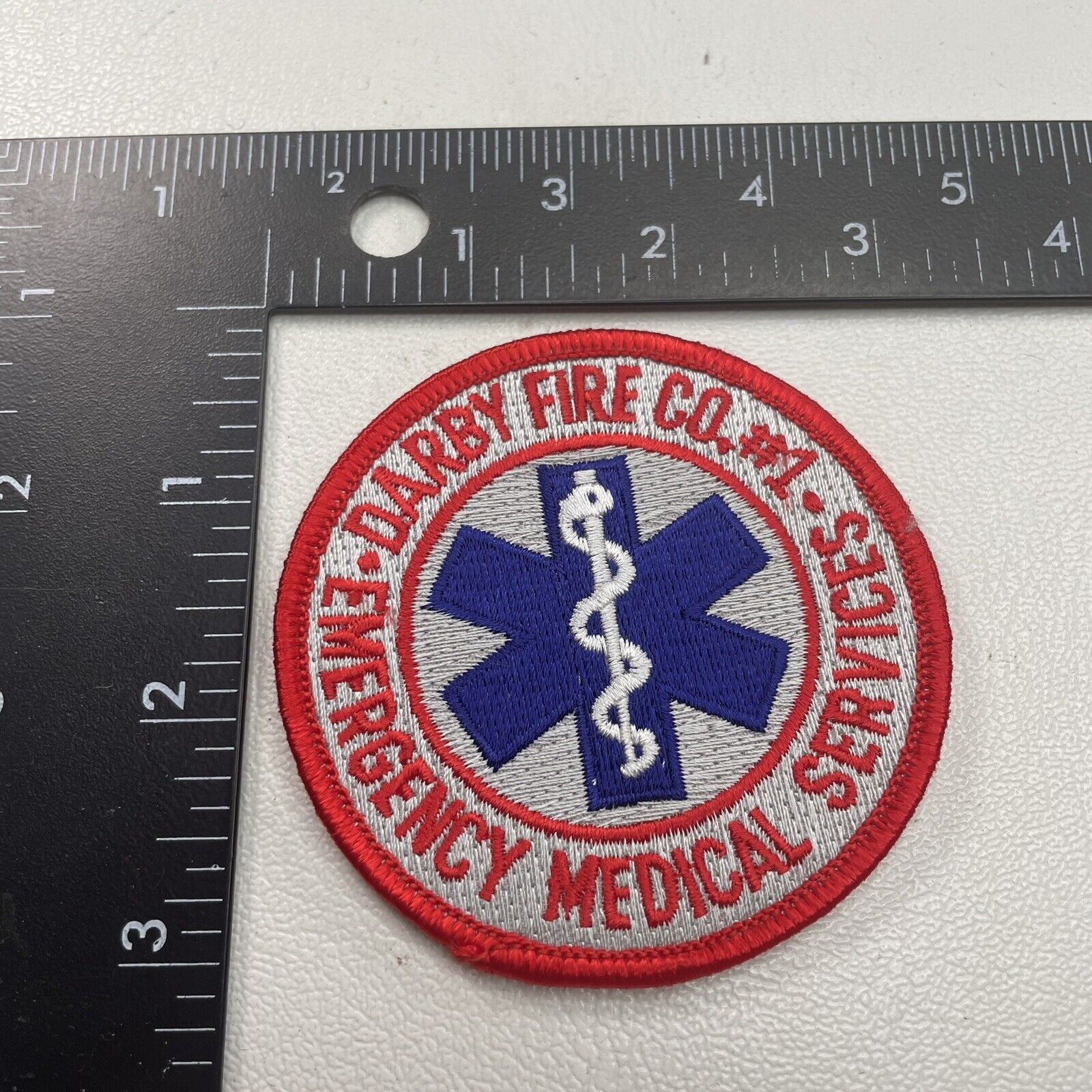 DARBY FIRE CO. #1 Emergency Medical Services Patch 31WD