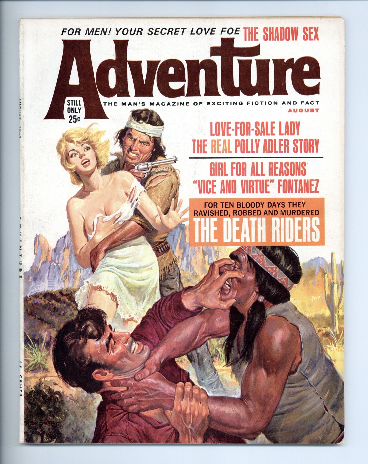 Adventure Pulp/Magazine Aug 1963 Vol. 139 #6 FN/VF 7.0