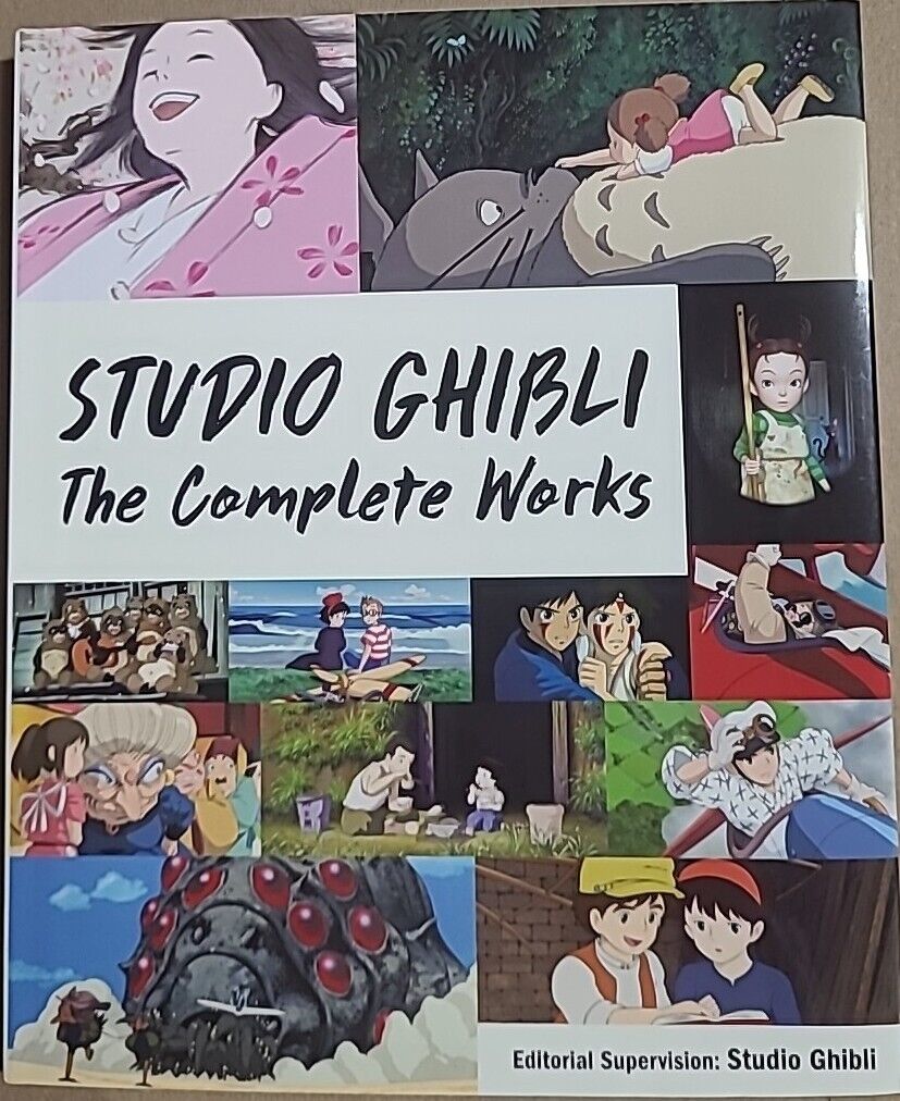 Studio Ghibli: The Complete Works by Studio Ghibli (English) Hardcover Book