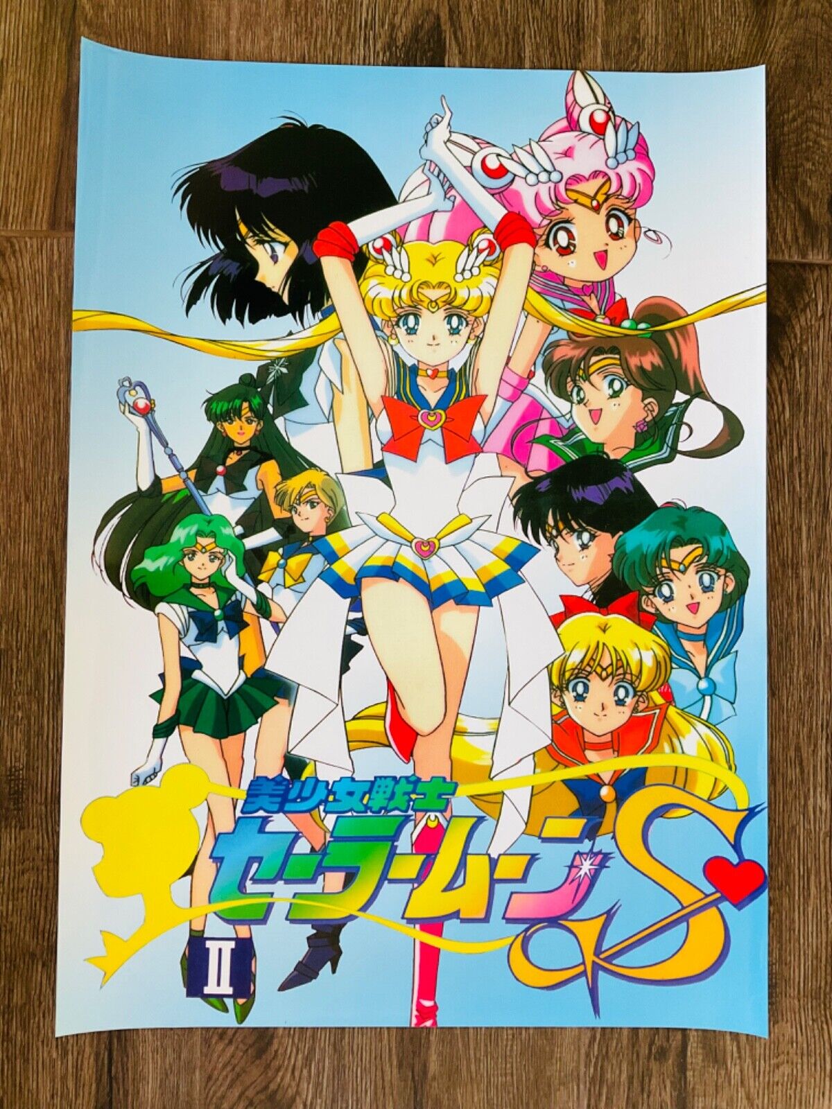 Sailor Moon Poster Choose Chibiusa Pluto Venus Mars Jupiter Rare Anime New