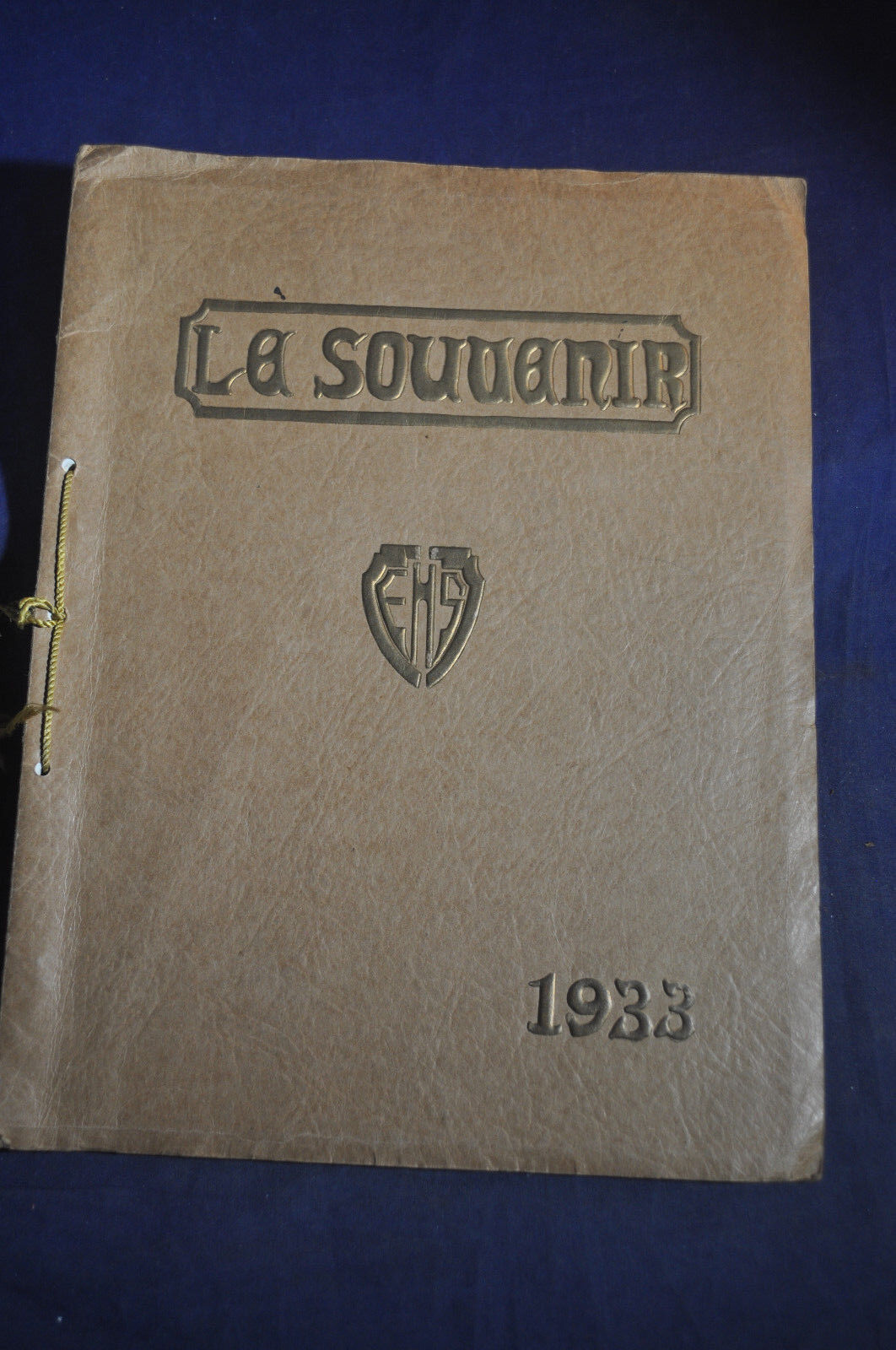 1933 Le Souvenir Yearbook Eastchester High School New York