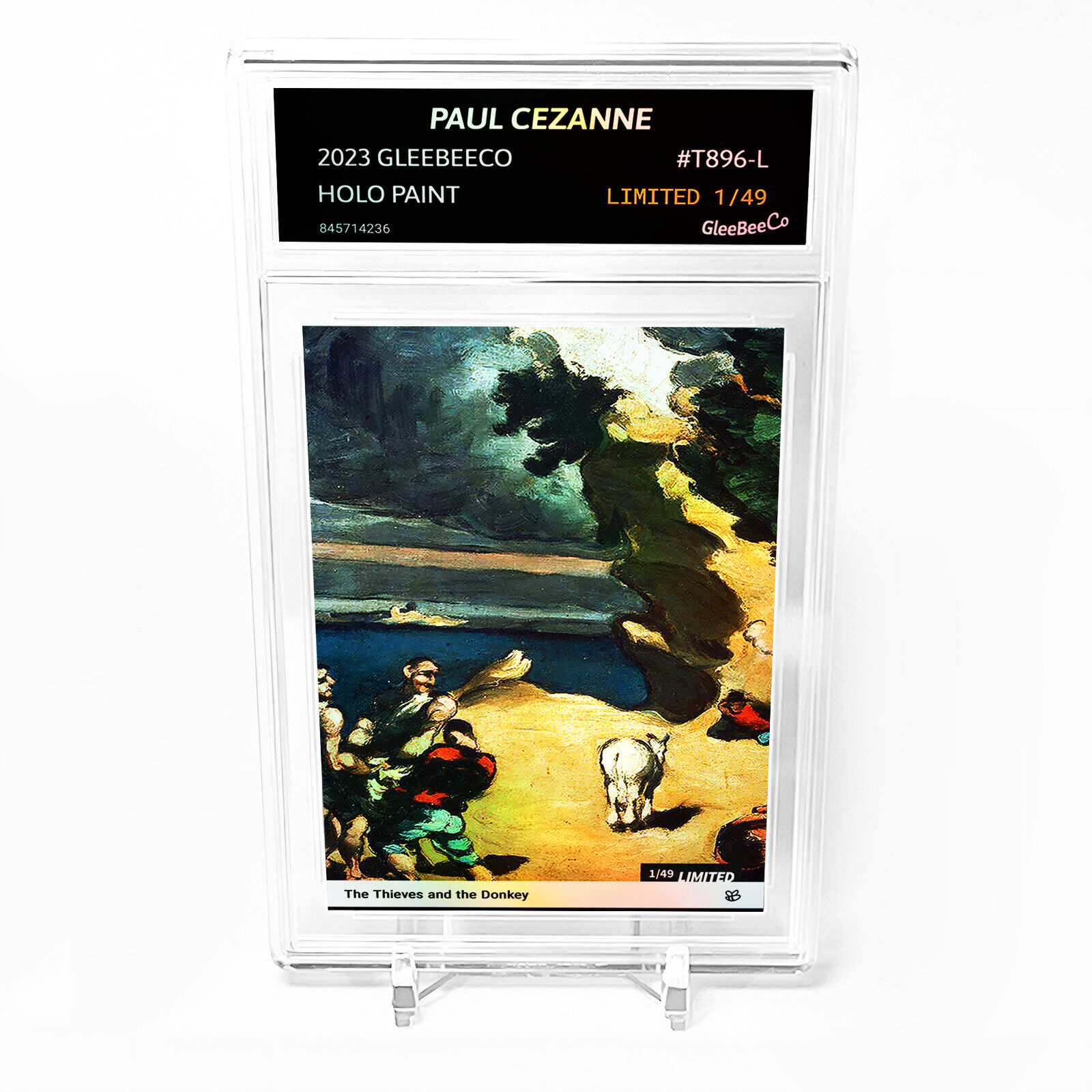 THE THIEVES AND THE DONKEY (Paul Cezanne) Card GBC #T896-L - Limited Edition /49