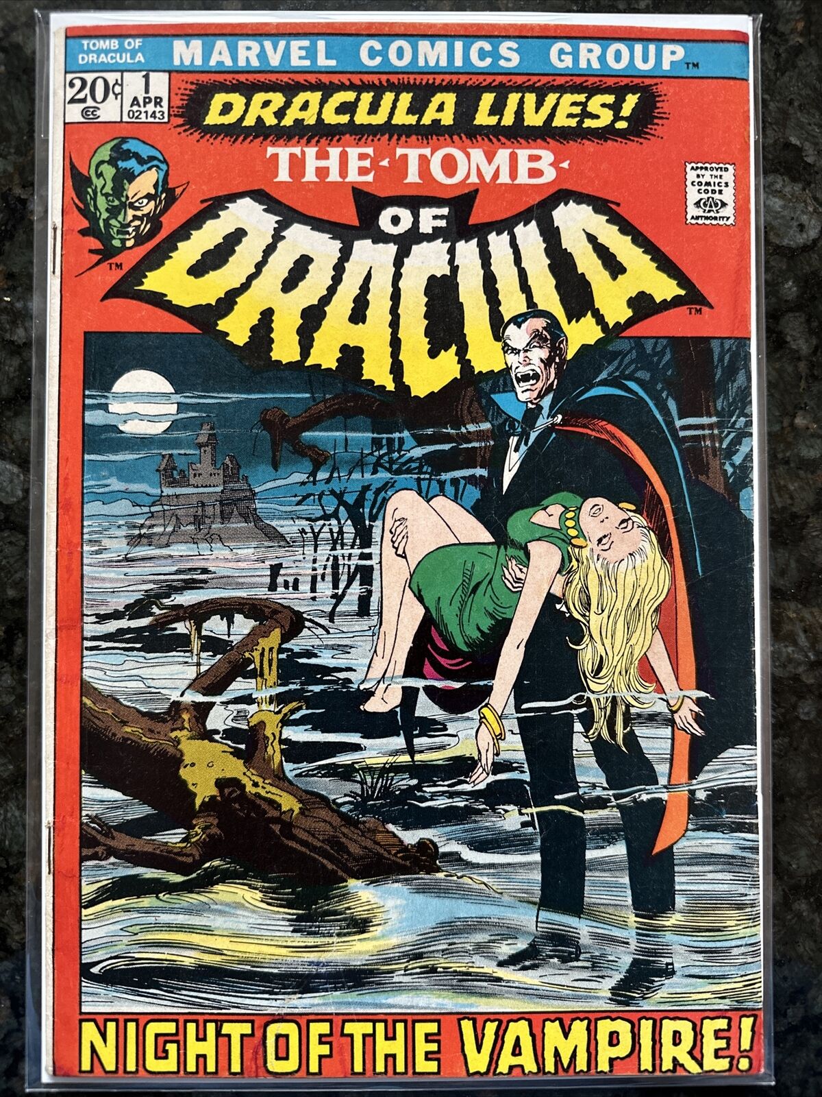 Tomb Of Dracula #1 1972 Key Marvel Comic Book 1st Appearance Of Dracula
