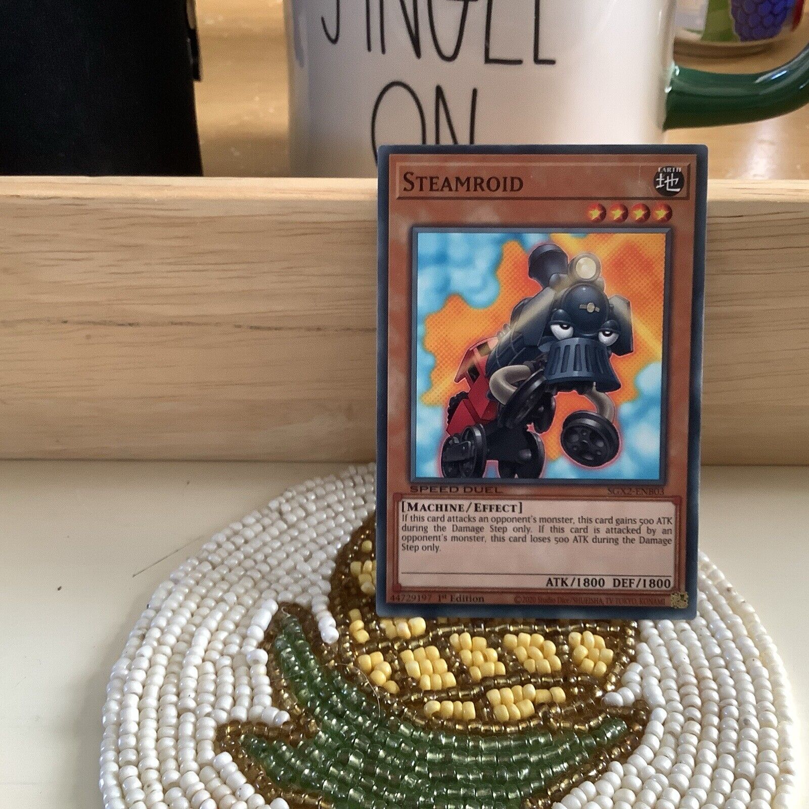 Yu-Gi-Oh 🏆Steamroid - Speed Duel - 1st Edition🏆COMMON Card