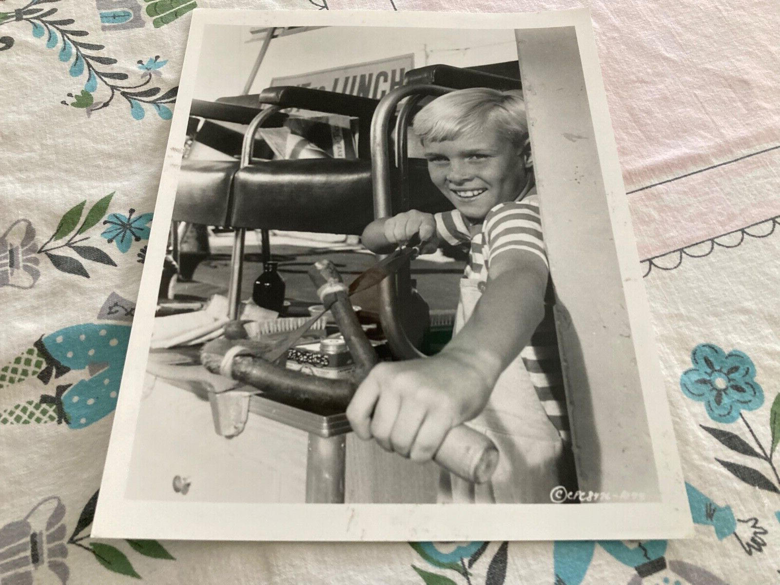 8 X 10 Black and White Photo Jay North Dennis the Menace