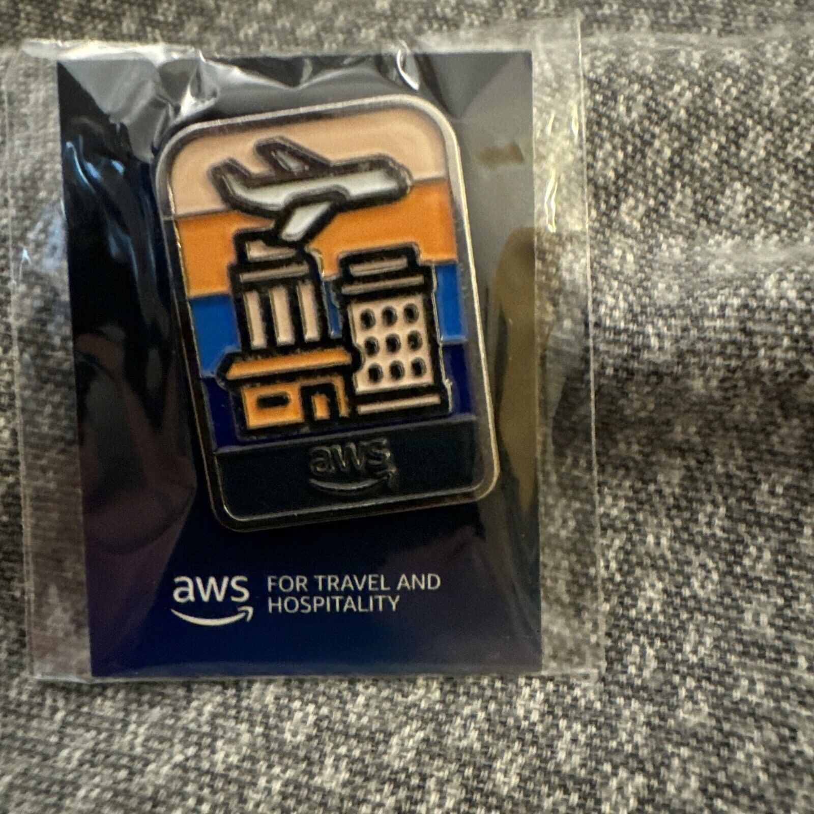 AWS For Travel & Hospitality Re:invent 2023 Enamel Pin