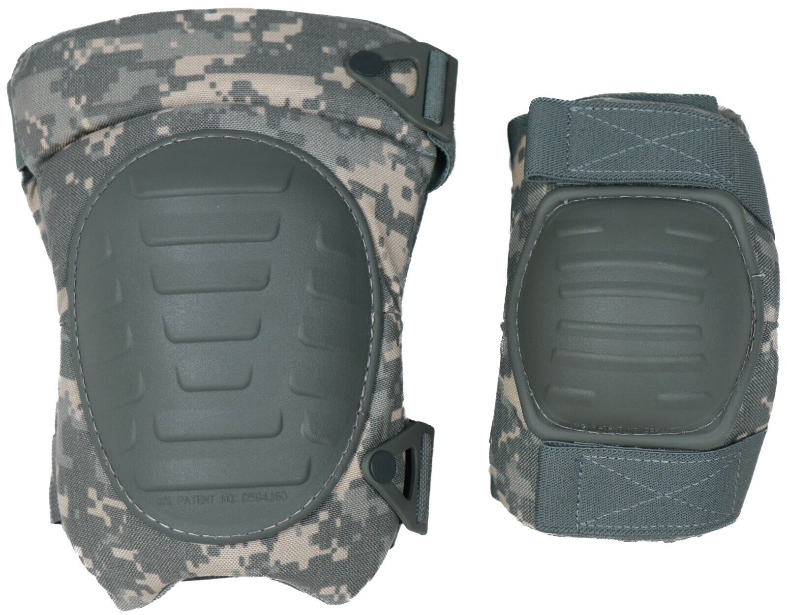 NEW US Army McGuire Nicholas Extended Knee and Elbow Pad Set ACU UCP Military