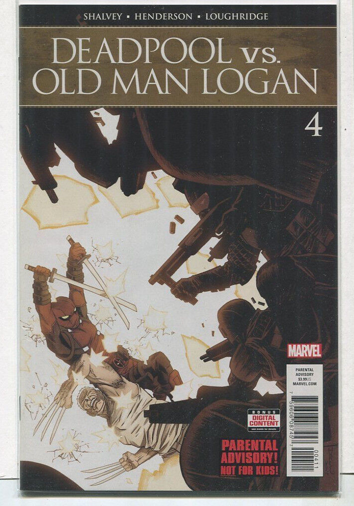 Deadpool vs Old Man Logan #4 NM  Marvel Comics **21