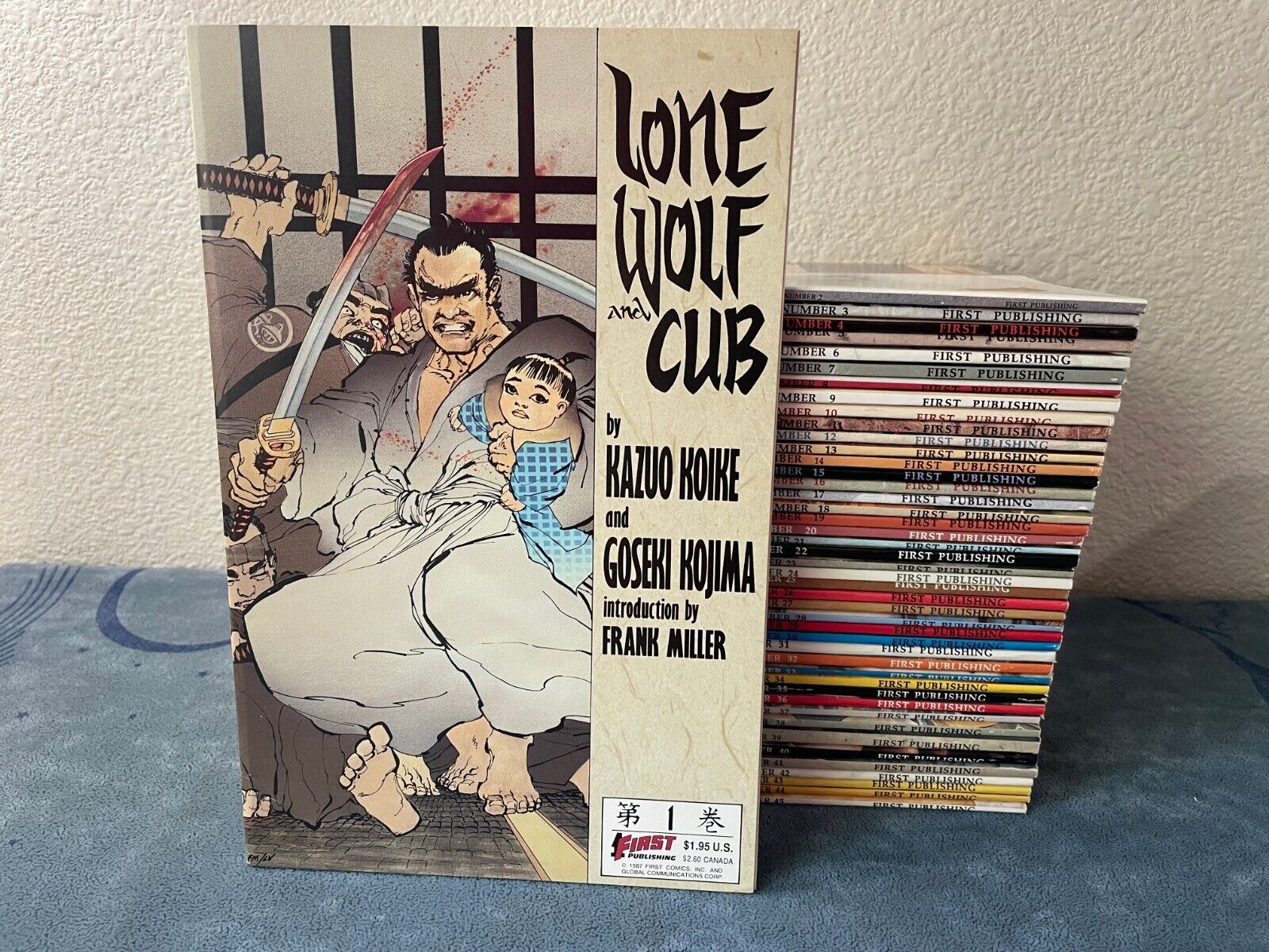 Lone Wolf and Cub #1-45 First Publishing Complete Run Full Set 1987 Comic Manga